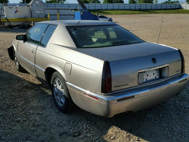 1G6EL12YX1B103568 - 2001 CADILLAC ELDORADO E GOLD photo 3