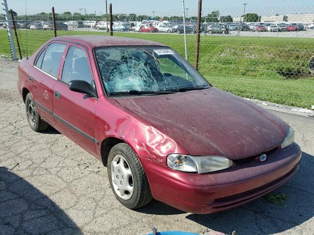 1Y1SK5288YZ414682 - 2000 CHEVROLET PRIZM/LSI RED photo 1