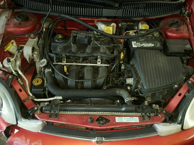 1P3ES46C51D282820 - 2001 PLYMOUTH NEON BASE 橙色 照片 7