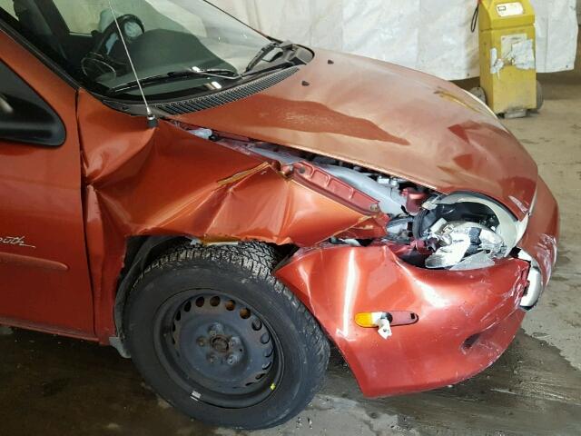 1P3ES46C51D282820 - 2001 PLYMOUTH NEON BASE 橙色 照片 9