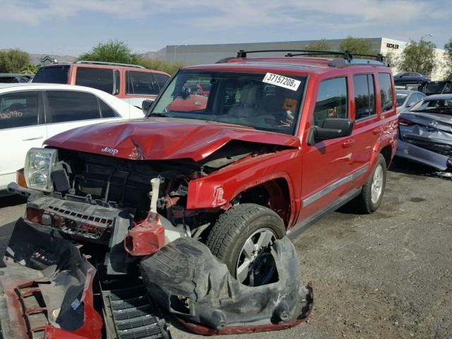 1J8HH58246C253580 - 2006 JEEP COMMANDER 红色 照片 2