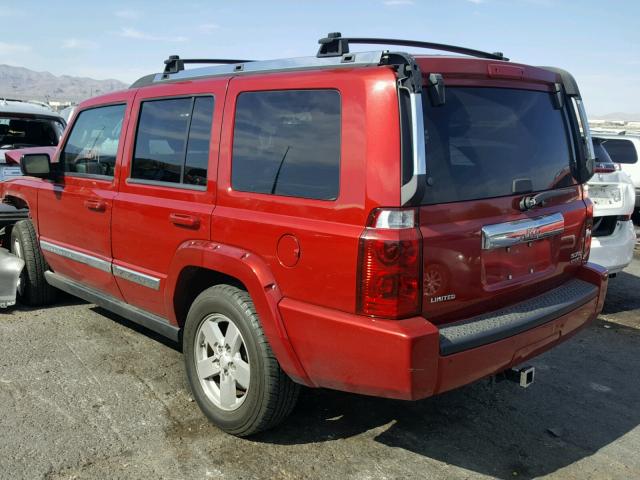 1J8HH58246C253580 - 2006 JEEP COMMANDER 红色 照片 3