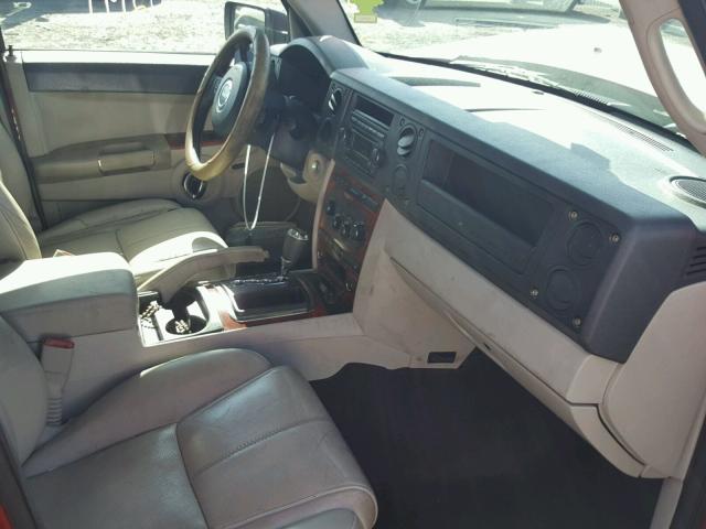 1J8HH58246C253580 - 2006 JEEP COMMANDER 红色 照片 5