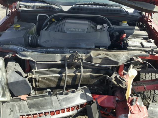 1J8HH58246C253580 - 2006 JEEP COMMANDER 红色 照片 7