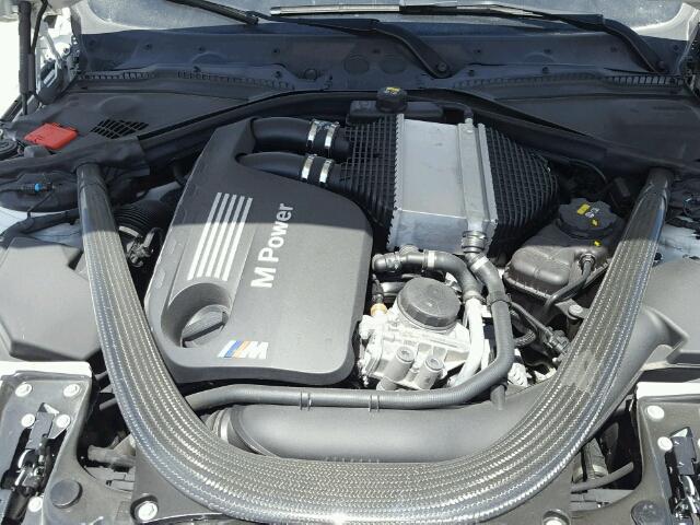 WBS3R9C57FK334191 - 2015 BMW M4 WHITE photo 7