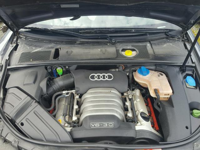 WAULT68E23A330032 - 2003 AUDI A4 3.0 QUA GRAY photo 7