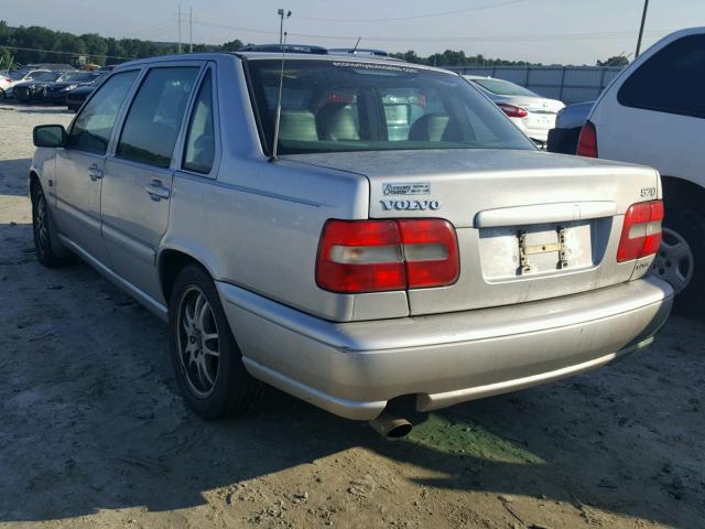 YV1LS56D9Y2670672 - 2000 VOLVO S70 GLT SILVER photo 3