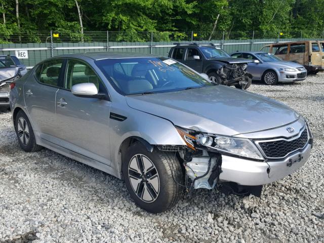 KNAGM4AD3B5005837 - 2011 KIA OPTIMA HYB SILVER photo 1