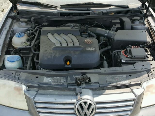 3VWRA69M55M079311 - 2005 VOLKSWAGEN JETTA GL BLUE photo 7