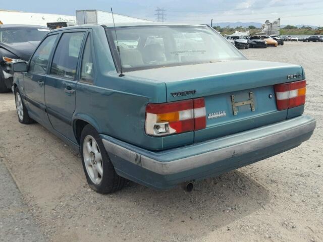 YV1LS5509P2062874 - 1993 VOLVO 850 GREEN photo 3