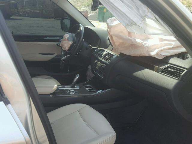 5UXWX7C53BL734055 - 2011 BMW X3 XDRIVE3 TAN photo 5