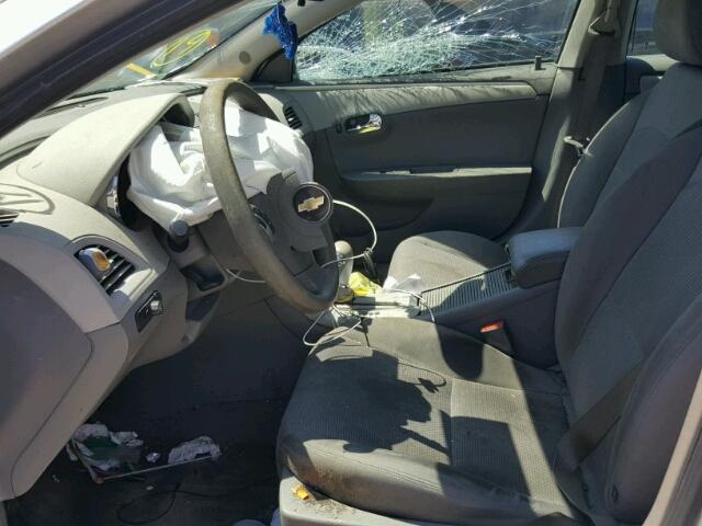 1G1ZB5EB0AF252234 - 2010 CHEVROLET MALIBU LS Gümüş foto 5