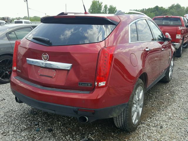 3GYFNBEY1BS572612 - 2011 CADILLAC SRX PERFOR RED photo 4