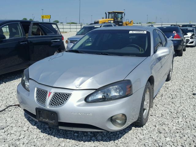 2G2WS522741375785 - 2004 PONTIAC GRAND PRIX SILVER photo 2