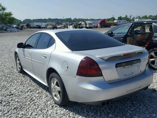 2G2WS522741375785 - 2004 PONTIAC GRAND PRIX SILVER photo 3