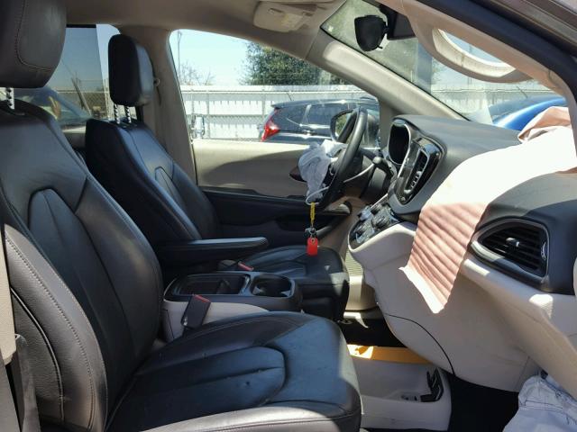 2C4RC1BG1HR503486 - 2017 CHRYSLER PACIFICA T ნაცრისფერი ფოტო 5