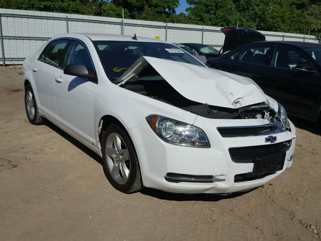 1G1ZG57N794184434 - 2009 CHEVROLET MALIBU LS WHITE photo 1
