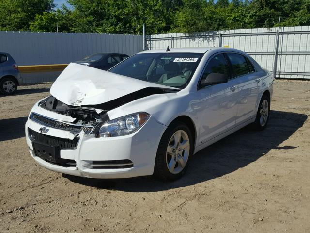 1G1ZG57N794184434 - 2009 CHEVROLET MALIBU LS WHITE photo 2