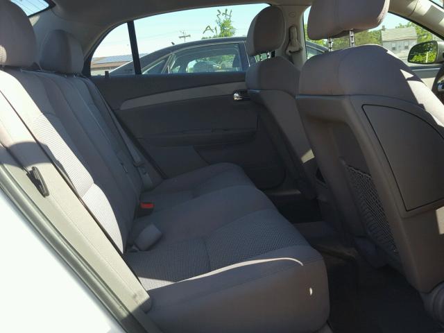 1G1ZG57N794184434 - 2009 CHEVROLET MALIBU LS WHITE photo 6