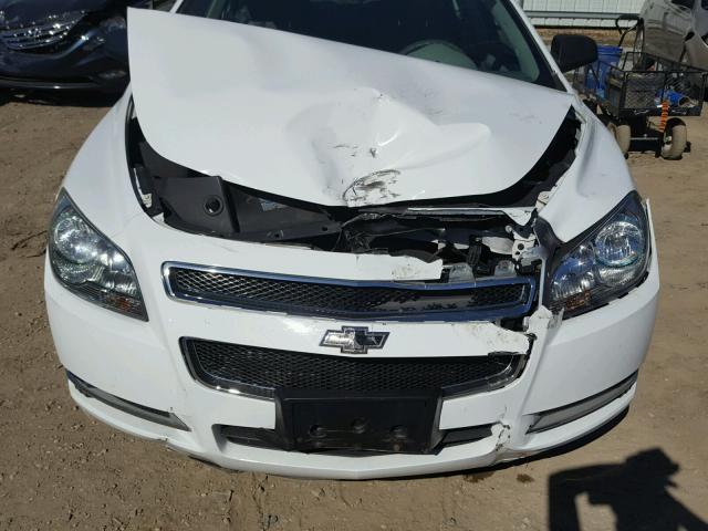 1G1ZG57N794184434 - 2009 CHEVROLET MALIBU LS WHITE photo 7