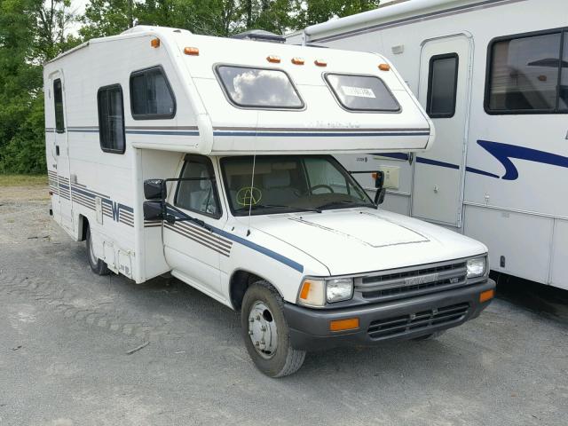 JT5VN94T4K0005832 - 1989 TOYOTA PICKUP CAB WHITE photo 1