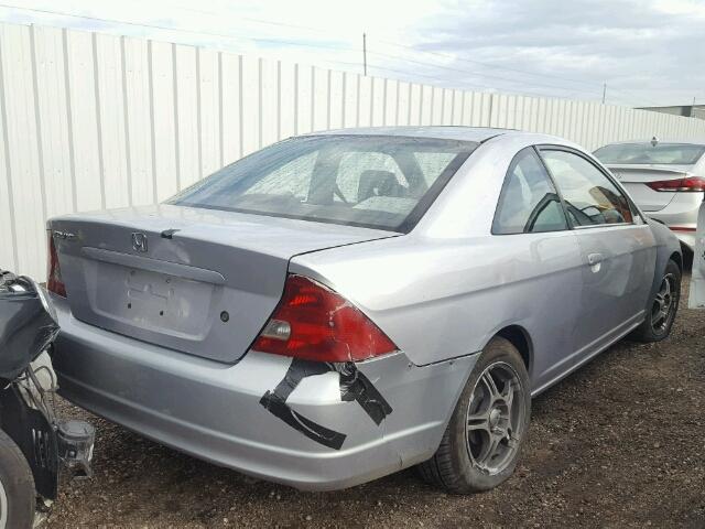 1HGEM22042L059588 - 2002 HONDA CIVIC EX SILVER photo 4