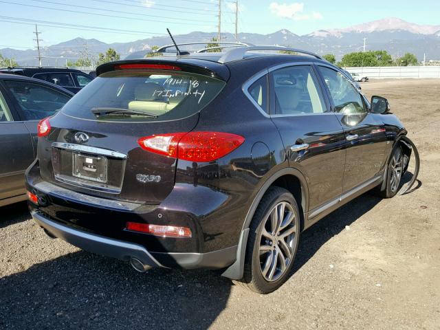 JN1BJ0RR7HM413824 - 2017 INFINITI QX50 BLACK photo 4