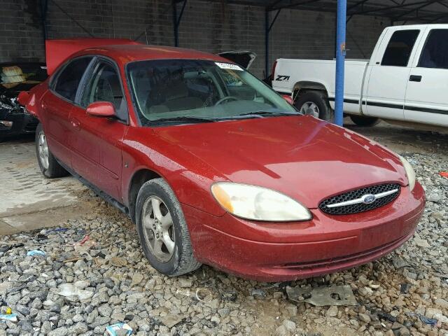 1FAFP55251A260215 - 2001 FORD TAURUS SES RED photo 1