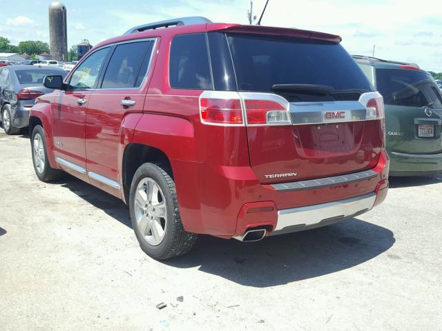 2GKALUEK8E6371097 - 2014 GMC TERRAIN DE RED photo 3