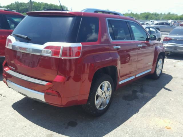 2GKALUEK8E6371097 - 2014 GMC TERRAIN DE RED photo 4