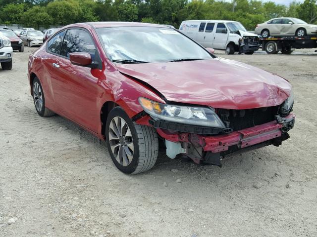 1HGCT1B38DA015817 - 2013 HONDA ACCORD LX- RED photo 1