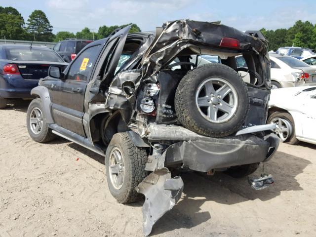 1J4GL38K95W722868 - 2005 JEEP LIBERTY RE GREEN photo 3