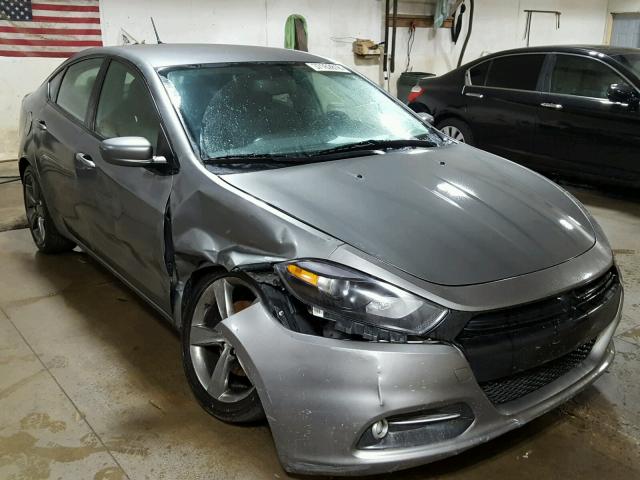 1C3CDFBA8DD308966 - 2013 DODGE DART SXT GRAY photo 1