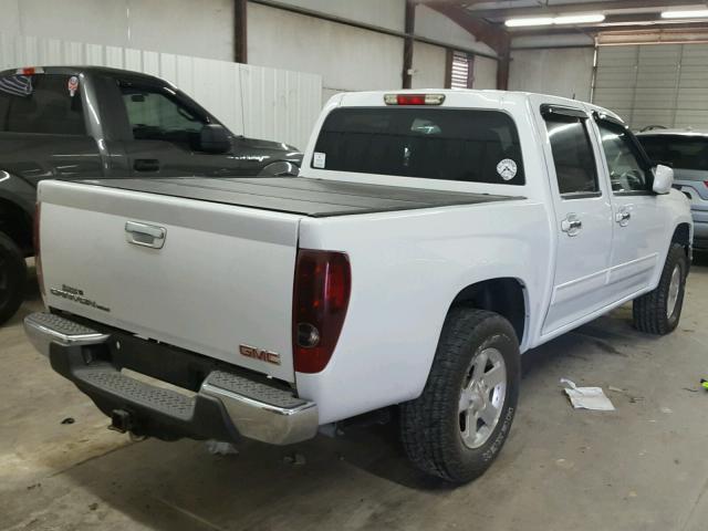 1GTDSCD92A8135361 - 2010 GMC CANYON SLE WHITE photo 4