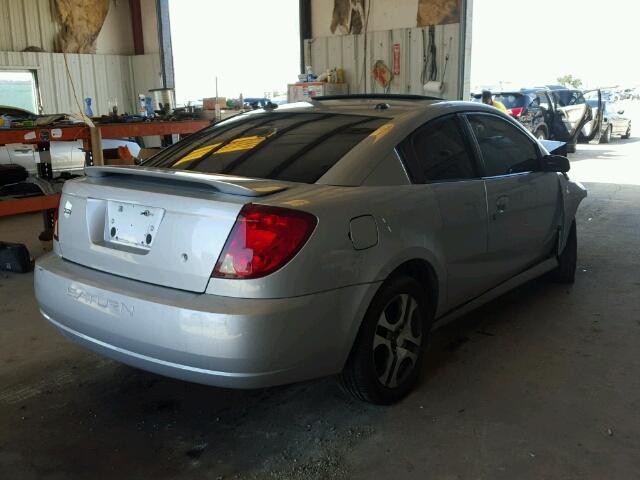 1G8AV14F35Z146187 - 2005 SATURN ION LEVEL SILVER photo 4