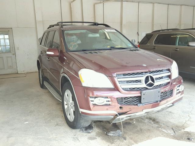 4JGBF22E78A327797 - 2008 MERCEDES-BENZ GL 320 CDI MAROON photo 1