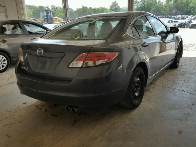 1YVHP81H195M51563 - 2009 MAZDA 6 I Gris photo 4