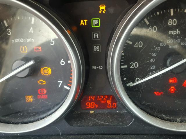 1YVHP81H195M51563 - 2009 MAZDA 6 I Gris photo 8