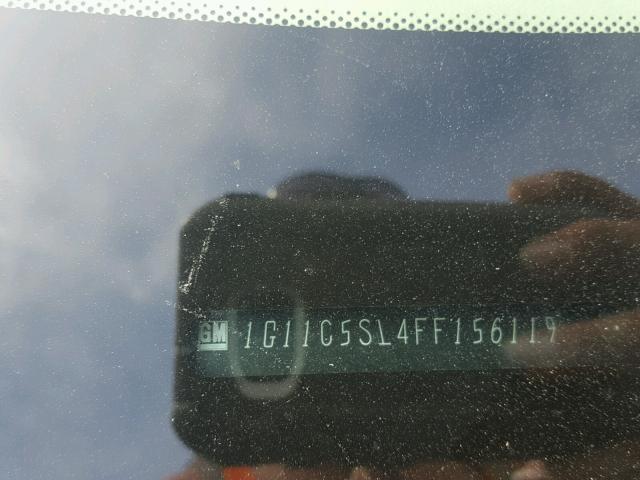 1G11C5SL4FF156119 - 2015 CHEVROLET MALIBU 1LT 棕色 照片 10