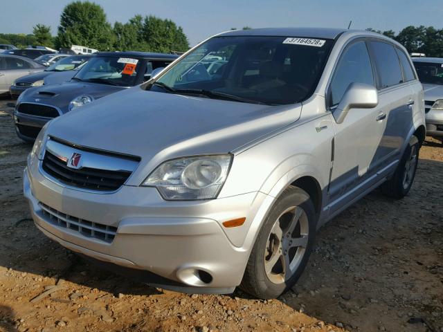 3GSCL93ZX9S594061 - 2009 SATURN VUE HYBRID SILVER photo 2