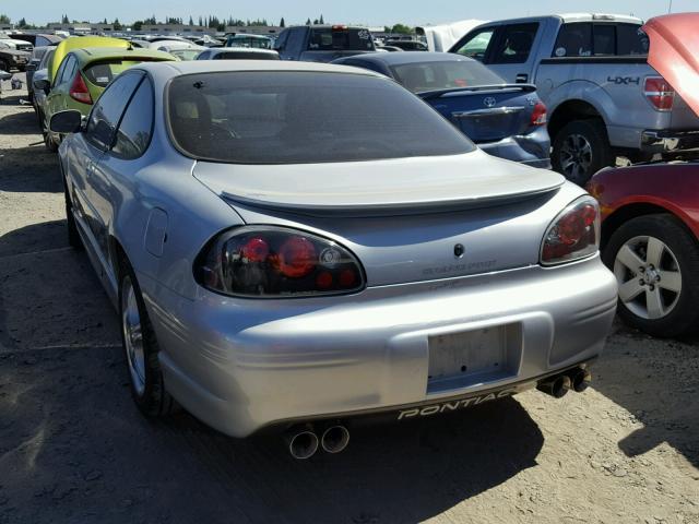 1G2WR12131F123984 - 2001 PONTIAC GRAND PRIX SILVER photo 3