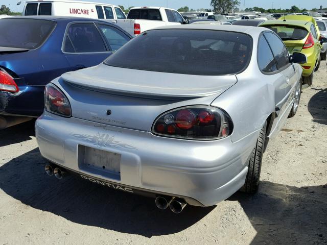 1G2WR12131F123984 - 2001 PONTIAC GRAND PRIX SILVER photo 4