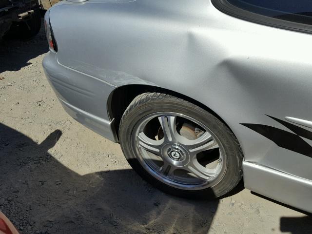 1G2WR12131F123984 - 2001 PONTIAC GRAND PRIX SILVER photo 9