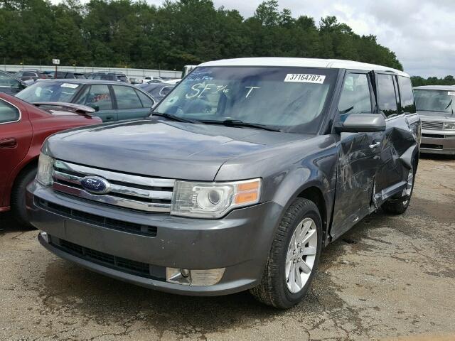 2FMDK52C59BA23362 - 2009 FORD FLEX SEL GRAY photo 2