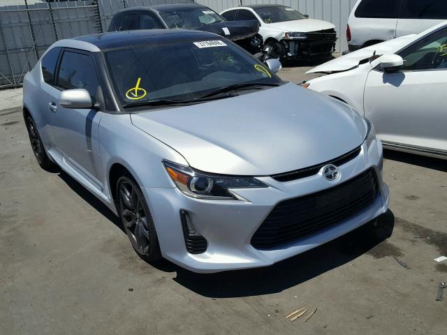 JTKJF5C79E3066537 - 2014 TOYOTA SCION TC 银色 照片 1