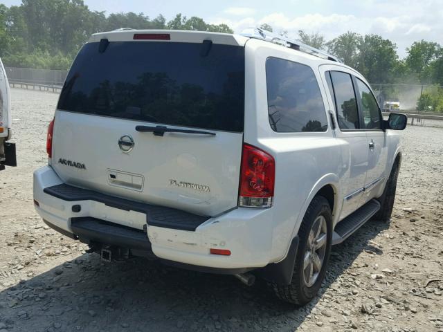 5N1AA0NE3BN611759 - 2011 NISSAN ARMADA PLA WHITE photo 4