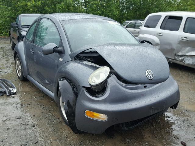 3VWCB21C92M409901 - 2002 VOLKSWAGEN NEW BEETLE 灰色 照片 1