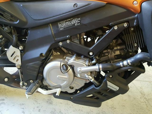 JS1VP56A3C2101017 - 2012 SUZUKI DL650 A ORANGE photo 7