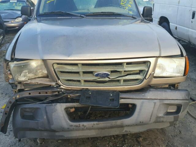 1FTYR14V43PB37555 - 2003 FORD RANGER TAN photo 9