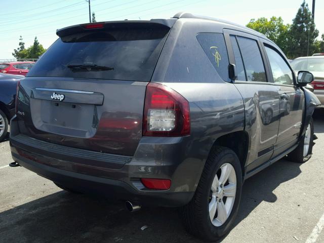 1C4NJDBBXED854874 - 2014 JEEP COMPASS SP GRAY photo 4